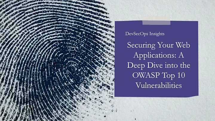 Securing Your Web Applications Banner